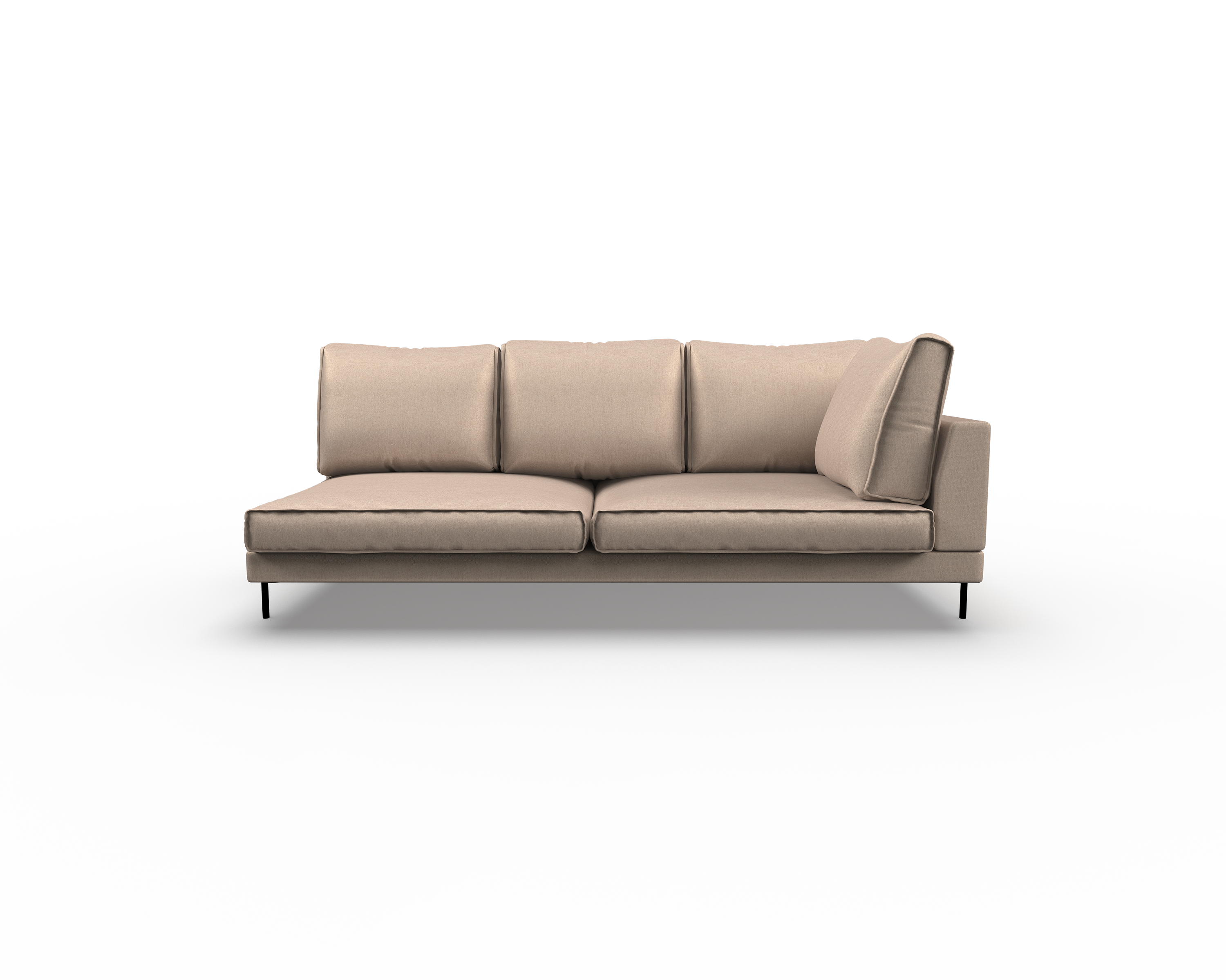 Fold 2.5 Seater Sofa with Right Arm